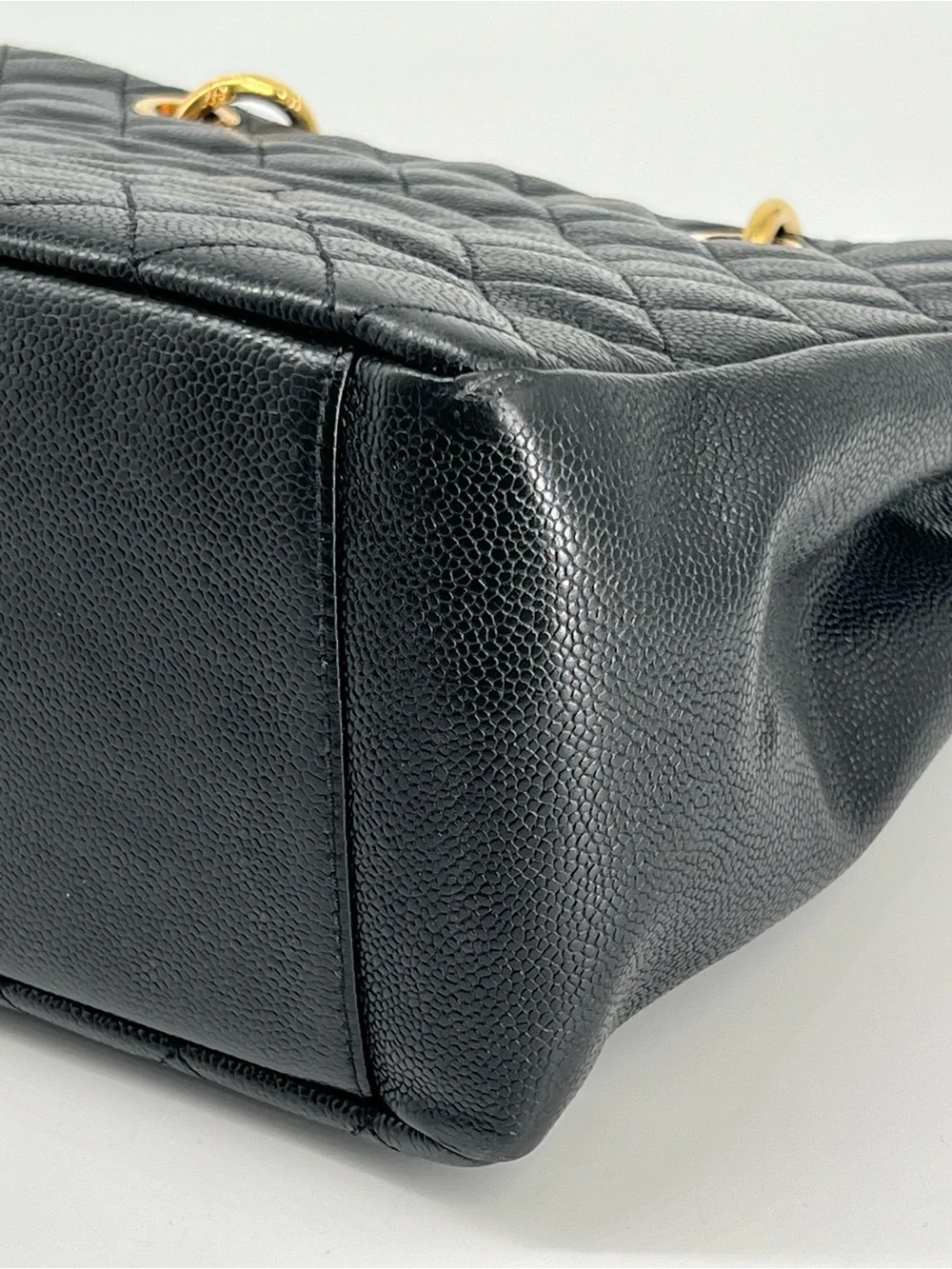 Chanel Grand Shopping Tote GST Caviar Quilted Shoulder Bag